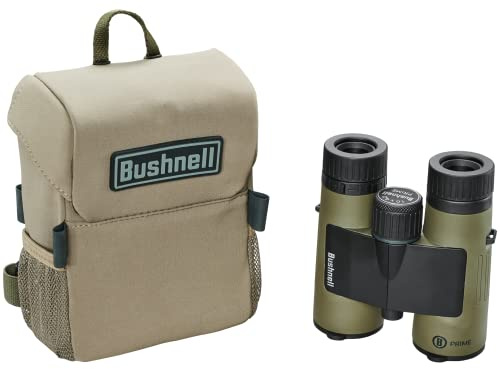 Bushnell Prime Jagdfernglas, wasserdicht, mit robuster Tasche, für Jagd, Vogelbeobachtung und Wandern, 10 x 42 cm