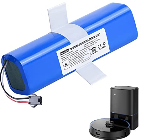 Hvoolee 5600mAh Akku für Proscenic M7 Pro, LDS M7 Pro, M8 Pro,M7 Max, UONI V980 Max,V980 Plus,Xiaomi Viomi S9, Viomi D800 Staubsauger Roboter 14.4V Ersatzakku