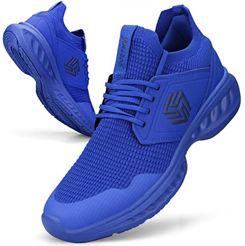Giniros Sneakers Uomo Scarpe Running Ginnastica Corsa Camminata Leggere Traspiranti Casual Sportive Palestra Trekking Tennis Trail Mesh Basket Comode Confortevole Outdoor Fitness Jogging Lavoro