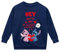 Disney Sudadera Lilo y Stitch | Jersey de Stitch para Mujeres | Mercancía de Lilo y Stitch | Azul | L