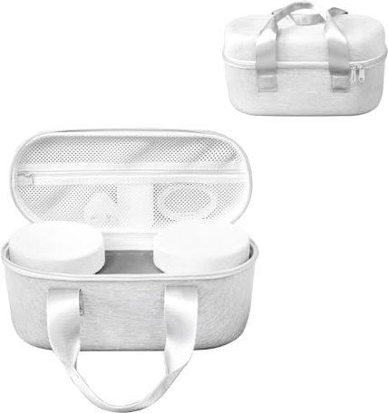 ZLiT for Sony HT-AX7 Speaker Carrying Case,Hard Shell Travel Carrying Case for Sony HT-AX7 Bluetooth Portable Speaker Case Bag (Light Gray)