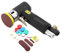 TABODD Mini Poliermaschine Druckluft Schleifer, Druckluft Exzenterschleifer Mini 25mm 50mm 75mm Poliermaschine Auto Polierer Set Exzenter Schleifer Winkelschleifer mit 15tlg Polierschwamm Polierpad
