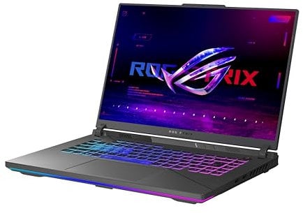 ASUS ROG Strix G16 Gaming Laptop, 16 240Hz QHD IPS Display, Intel Core i9-14900HX, 16GB DDR5 RAM, 1TB SSD, NVIDIA GeForce RTX 4070, Wi-Fi 6E, US English Keyboard, Windows 11 Home