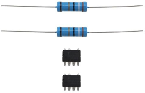 EMSea 2 Jeux de Résistances à Film d'oxyde Métallique TNY267GN IC Chip 39 Ohm pour Lave-vaisselle Et Machine à Laver Compatible avec AEG Compatible avec Bosch Compatible avec Siemens