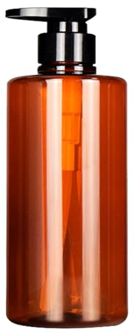 AKTOUR Contenitori in plastica per frigorifero, per sapone liquido, lozioni, saponi e altri contenitori in vetro per frigorifero (arancione, 500 ml)