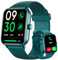 Smartwatch Donna Uomo, 1.8 Orologio Smartwatch Chiamate, Fitness Tracker con Contapassi Cardiofrequenzimetro SpO2,110 Modalità Sport, Monitoraggio Sonno, Impermeabile IP68 per iOS Android Verde Scuro
