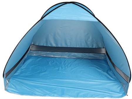 KOMBIUDA Faltbares Campingliege-strandzelt Picknickzelt Mit Sonnenschutz Für Camping Und Strandurlaub