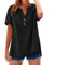 Ofertas Hoy Camisetas Manga Corta Azul Mujer Blusas para Embarazadas Chaleco Verano Camiseta Larga Crop Top Fiesta Lentejuelas Blanca Volante Marron Cuello Pico Primavera Ropa De Amarillas Blusa