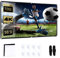 Ecran de Projection Portable 120 Pouces, Toile Videoprojecteur écran Projecteur 4k HD 16: 9 Pliable, Ecran Retroprojecteur Anti-froissement, écrans de Projection pour Home Cinema Entreprise Voyage