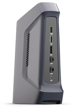 14th Gen Mini PC Win11 Pro Core Ultra 5 135H Mini Computer, ARC Graphics, NPU, 8K Mini Gaming Pc Triple Display, HD/DP/USB-C, Dual 2.5G LAN/WiFi 6E/BT 5.2, 64GB DDR5 1TB PCIe Gen4 SSD, AI Micro PC