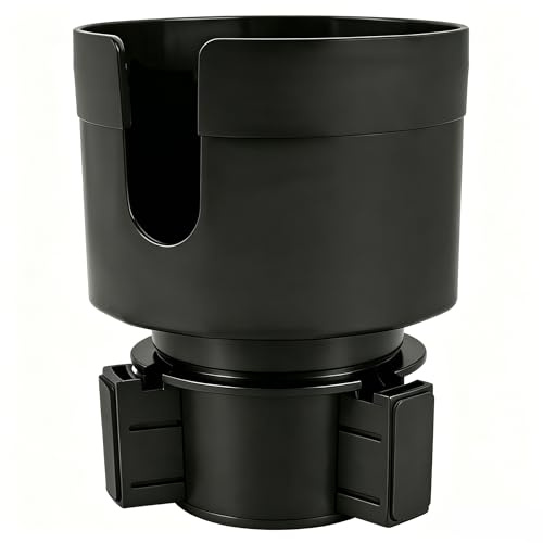 Anhoer Car Cup Holder Expander Adapter Adjustable Expandable Insert Extender 32/40 oz Water Bottles with Adjustable Base Fits Large Bottles and Mugs Drink