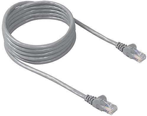 Belkin Konfektioniertes Cat5e UTP-Netzwerkkabel (50 cm) grau, 10 Stück