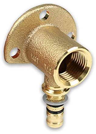 GEBERIT Mepla Press Rotguss Wandwinkel kurz [20x2,5mm - 1/2,H=37mm], Kontur G