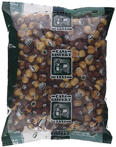 Casa Gispert - Avellanas Negretas - Sin Gluten, Vegano (500g, Tostado con Piel)