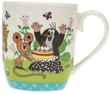 Trötsch Der kleine Maulwurf Kindertasse Torte: Geschenktasse aus Porzellan