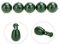 20x Quick Change Beads Camo Fishing Hooklength Instantly Shock Bead for Carp Fishing Feeder