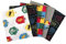 CraftsFabrics Mystical Houses Harry Potter - Fat Quarters 5er-Pack (100% Baumwolle, echter Lizenzstoff, ideal zum Basteln)