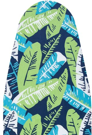 SOFTILLO Cotton Ironing Board Cover with Padding, Aztec, Stylish Covering with 3mm Foam, Thermal Layer Protection, Adjustable Drawstring