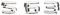 Areyourshop Rear Trunk Nameplate Emblem Abzeichen Aufkleber Decal für S63 Chrome