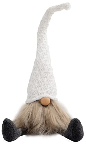 Netagon Christmas Festive Ornament Decoration Plush Santa Faceless Sitting Gnome Family Gonk Collection (Otto)