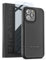 ENCASED Rebel Series Designed for iPhone 14 PRO MAX Case with Tempered Screen Protector, Ultra Shockproof Military Grade 10Ft Drop Rated Heavy-duty Rugged Phone Cover (Black)