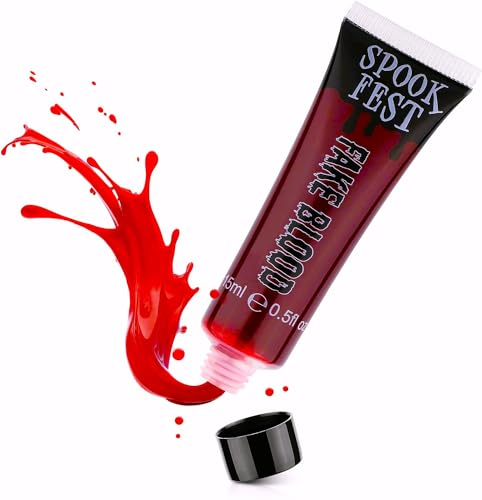 Speciale FX pro sangue finto 15ml horror trucco for vampire zombie Teatro effetti speciali sangue realistico di halloween sangue