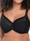 Curvy Kate Womens Wonderfully Full Cup Balconette Bra, Black, 36HH UK