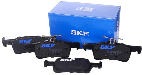SKF Scheibenbremse Bremsbelag VKBP 90189-4er Set - Position Hinterachse Höhe 77 mm Länge 154 mm Breite 83 mm Dicke 15,3 mm - OE Qualität