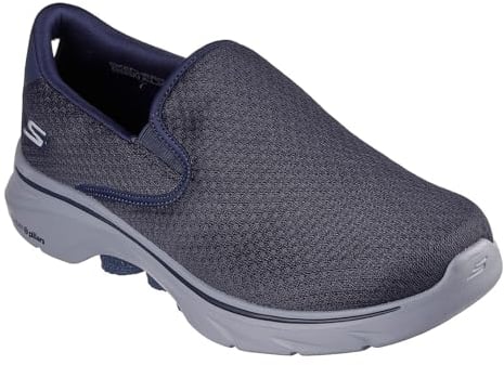 Skechers Herren Go Walk 7, Marineblau, Textil, 44 EU