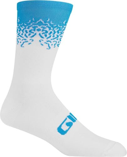 Giro Seasonal Merino Wool Winter Fahrrad Funktionssocken weiß/blau 2024: Größe: S (36-39)