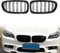 WOHOOD Auto Kühlergrill Niere Racing Grill Für B&M&W 5er F10 F11 F18 520 523 525 520d 530d 540i Schwarz Glänzend 2010-2017 Auto Zubehör
