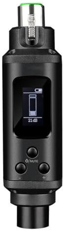 1 PCS Professional Mini Microphone Amplifier for Dynamic and Passive Ribbon Microphones Preamplifier Adjustable Gain 12-39Db