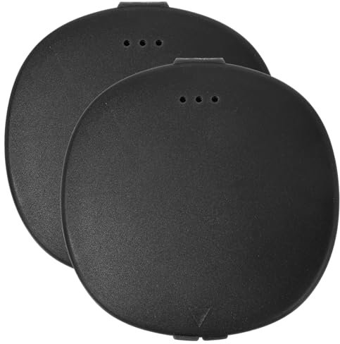 Ipetboom 2pcs Period Storage Case Holder Silicone Period Holder Disc Cleaner Bag for Travel Feminine Products Black