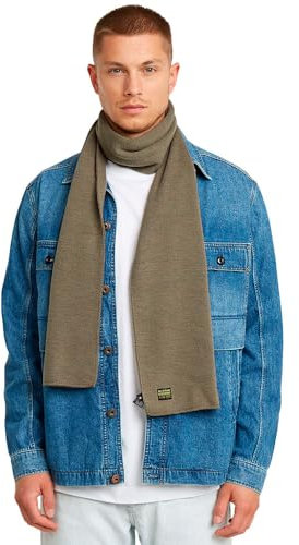 G-STAR Herren Effo Scarf, Braun (turf D17793-C754-273), PC