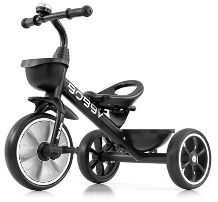 Milly Mally Bobby Dreirad ab 2 Jahren Strapazierfähige Räder aus Eva-Schaumstoff Klingel laufrad