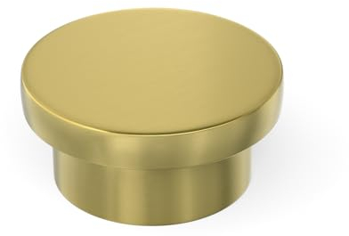 goldenwarm 4 Stücke Schrankknöpfe Gold Möbelknöpfe Knauf für Schrank Küchenknopfe Schubladenknöpfe Goldene Knöpfe Türknöpfe Gold