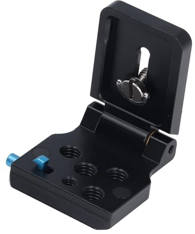 DSLR Camera L Bracket,Vertical Horizontal Switching Tripod Quick Release Plate,L Bracket with 1/4 3/8 Inch Screw Hole for DSLR Camera