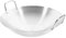 OKUMEYR 1pezzi Wok Acciaio Inossidabile Con Doppie Maniglie Padella Pratica Per Cucina Casalinga Facilmente Trasportabile e Resistente Utensile Per Cottura Su Induzione Facile Da Pulire e
