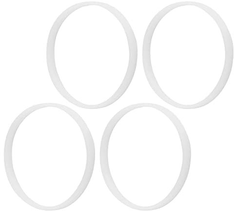 Akozon 1000W Entsafter- und Mixer-Dichtungsringe – 4er-Pack Kompatible Ersatzteile für Smoothie-Maker und Entsafter