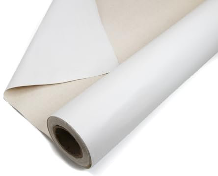 Paintersisters® LEINWAND auf ROLLE 10m x 100cm aus 100% BW 280gr/m², Sonderposten, mehrfach vorgrundiert, Leinwandrolle