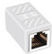 Gadpiparty Koppler Für Ethernet-Kabel Netzwerkadapter Cat7/cat6/cat5 Anschlüsse Buchse Auf Buchse Kopplerkabel Weiß Geschirmt