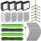 Chrostion Accessories Compatible with iRobot Roomba Combo j9+,Combo 10 Max,Combo j7+/Plus Vacuum (Only Combo series),2 Brushes+6 Side brushes+4 Filters&Dust Bags&Mop Pads