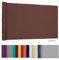Moboo Balkon Sichtschutz PB2 PES blickdichte Balkonumspannung mit Ösen und Kabelbinder 8 Tage geliefert - in div.5 Größen & 2 Farben 420D Braun, 0.8x7m
