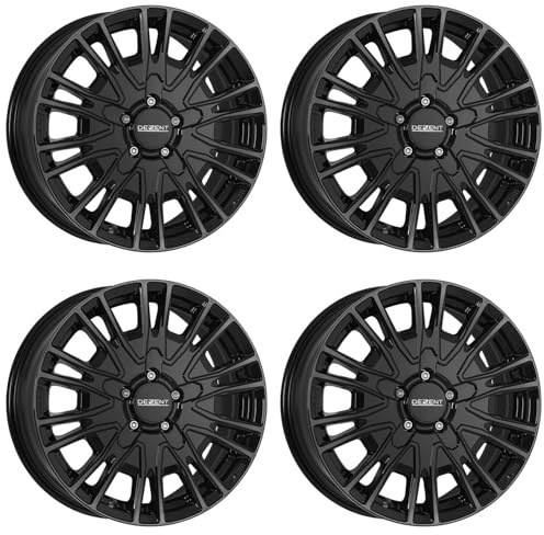 4x Dezent Felgen KE black 6.5Jx16 ET55 5x118 kompatibel mit Citroen Jumper