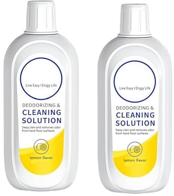 Compatibile con Tineco FLOOR ONE S5/S3/iFLOOR3/iFLOOR2 - le serie Soluzione detergente for pavimenti al limone 500 ml | Sicura for robot aspirapolvere e lavapavimenti | Formula ecologica, brillantezza