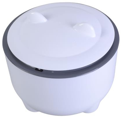 NPXUAMTJ Poubelle à litière pour chats avec couvercle à pression pour hygiène et maison