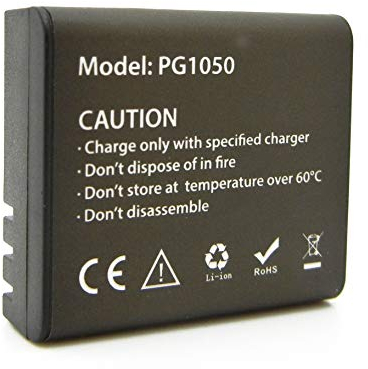 easypix 1472-Ionen (LiIon) 1050 mAh 3,7 V Akku wiederaufladbar – Akkus (1050 mAh,-Ionen (LiIon), 3,7 V, schwarz)