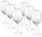 Doimoflair calice da vino in plastica spumante riutilizzabile aperitivo infrangibile bianco 51 cl. Set 6 pezzi.