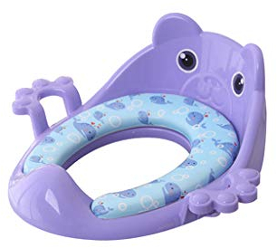 Fenteer Toilettensitz Für Kinder - Lila