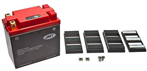 JMT HJTX14AH-FP Lithium Motorrad Batterie für XL 1200X Sportster Forty Eight ABS Baujahr 2015-2017